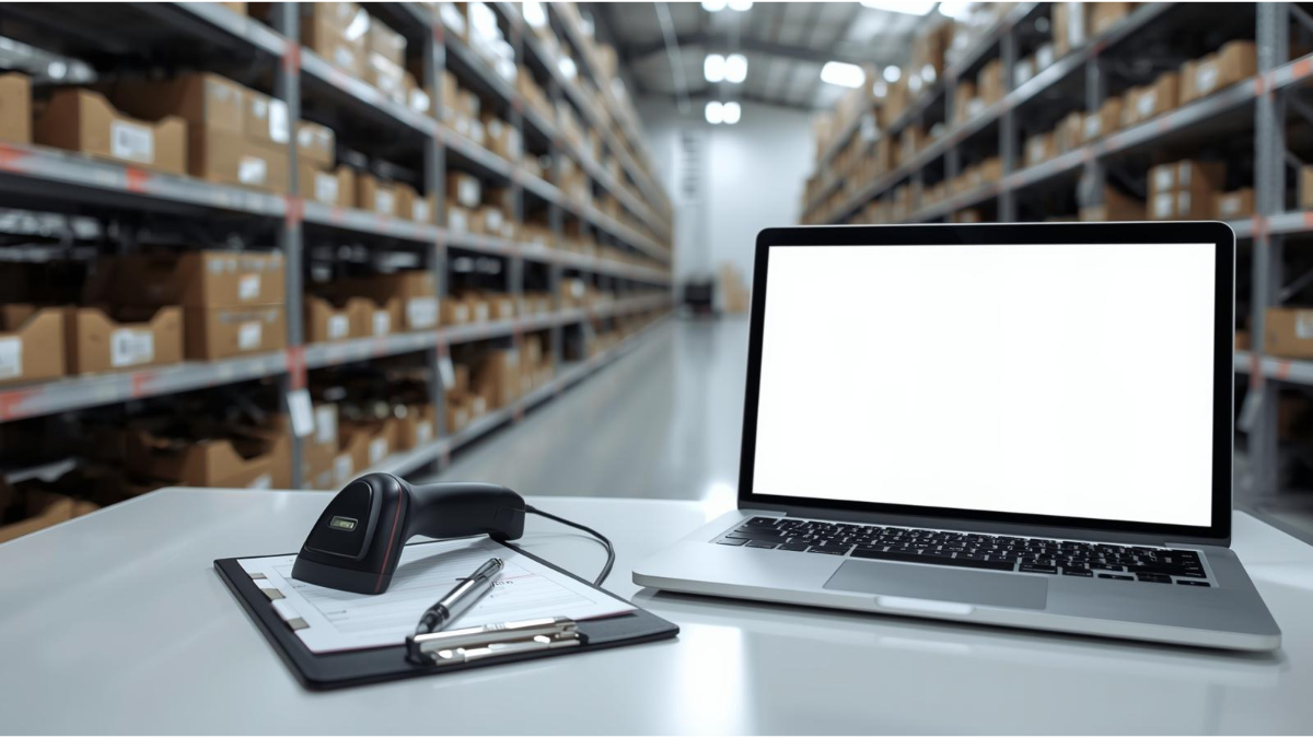 Operational workspace in a warehouse setting