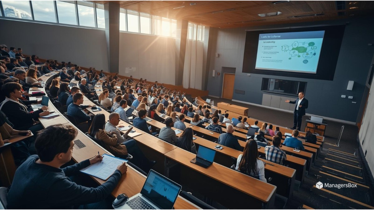 Leadership in practice - lecture setting